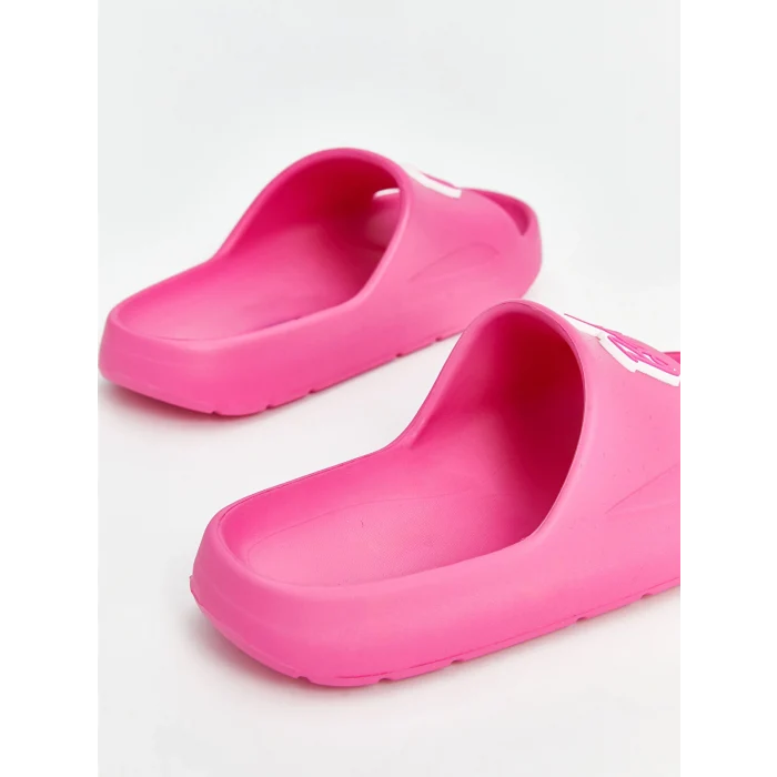 LCW STEPS Fuşya Baskılı Kız Çocuk Terlik