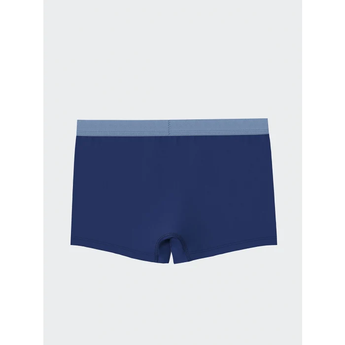 LCW Kids Mavi Baskılı Erkek Çocuk Boxer 3lü
