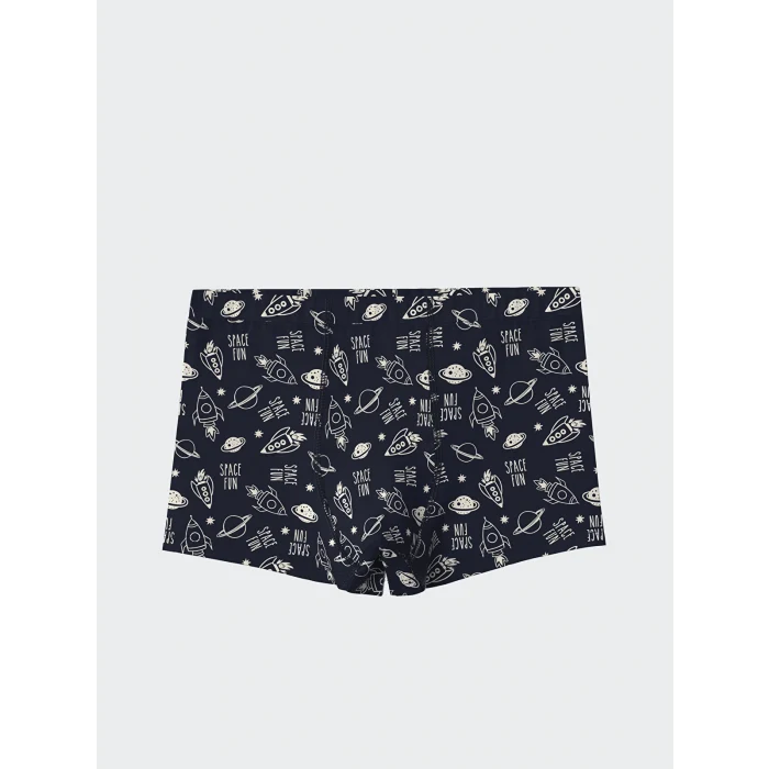 LCW Kids Lacivert Erkek Çocuk Boxer 3lü