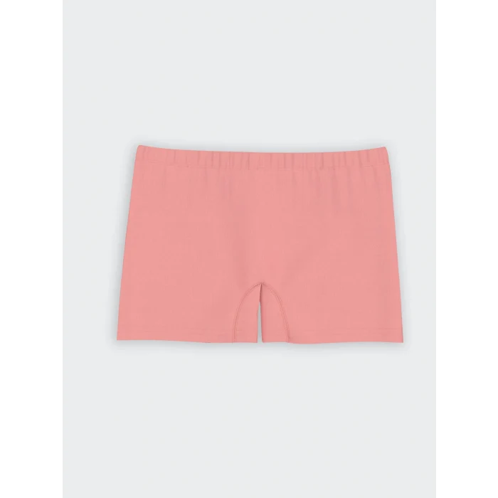 LCW Kids Mavi Baskılı Kız Çocuk Boxer 3lü