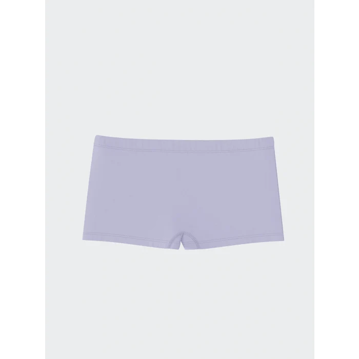 LCW Kids Beyaz Baskılı Kız Çocuk Boxer 3lü