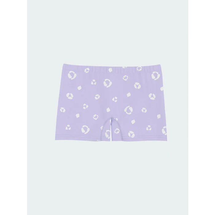 LCW Kids Pembe Baskılı Kız Çocuk Boxer 3lü