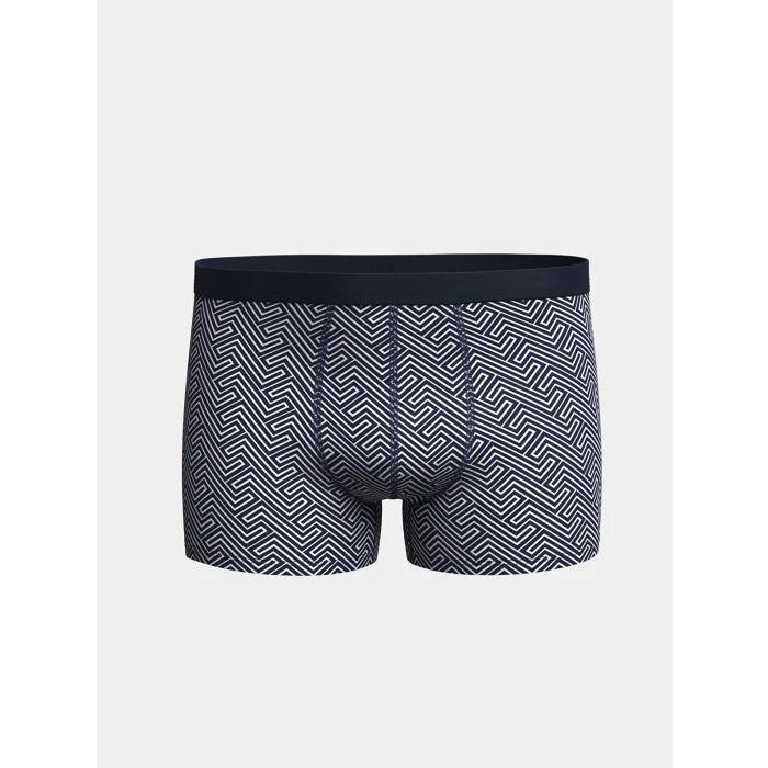 LC WAIKIKI Lacivert Standart Kalıp Pamuklu Esnek Erkek Boxer 3lü