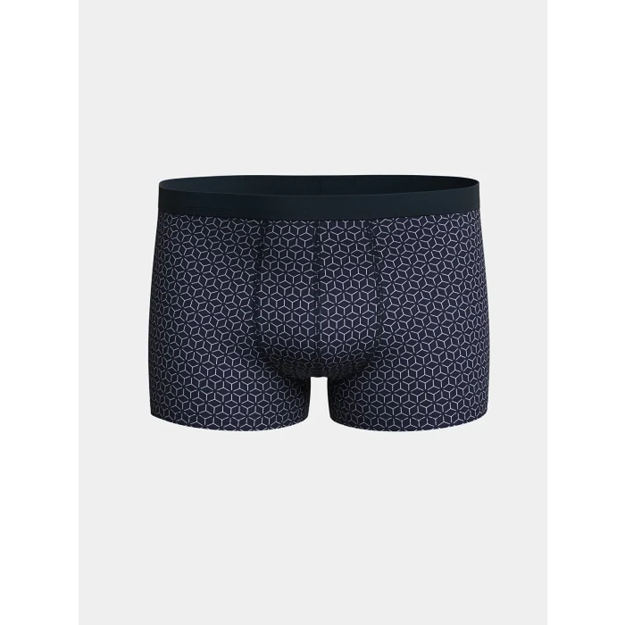 LC WAIKIKI Lacivert Standart Kalıp Pamuklu Esnek Erkek Boxer 3lü