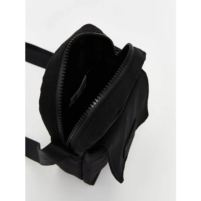 LCW ACCESSORIES Siyah Ayarlanabilir Askılı Erkek Omuz Çantası