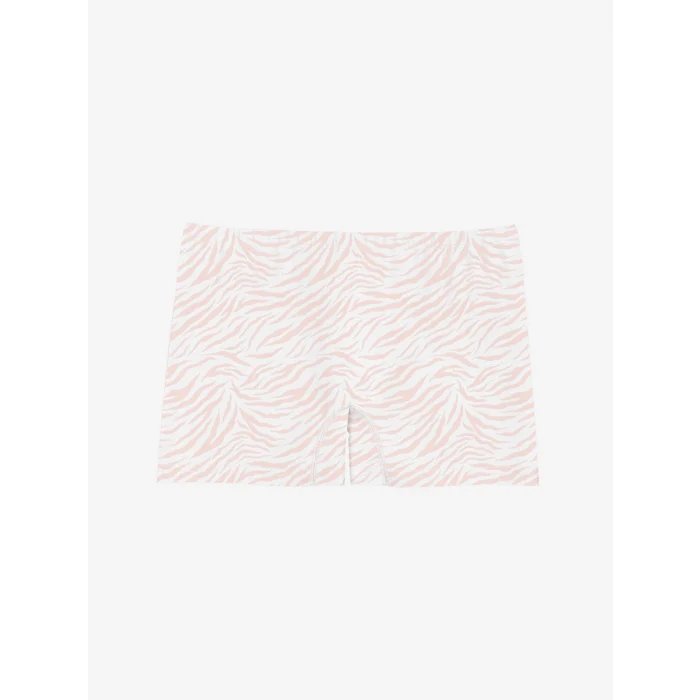 LCW Kids Beyaz Baskılı Kız Çocuk Boxer 3lü