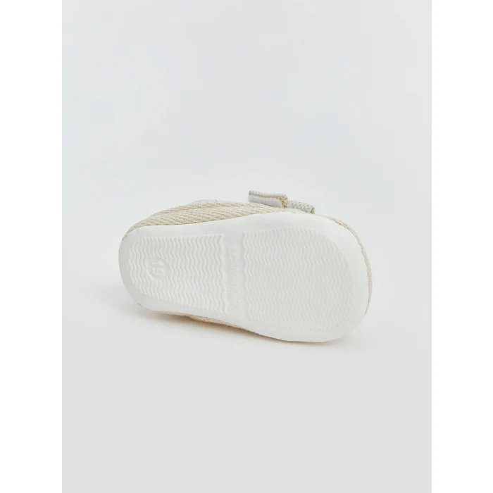 LCW STEPS Bej Fiyonk Detaylı Kız Bebek Yürüme Öncesi Ayakkabı