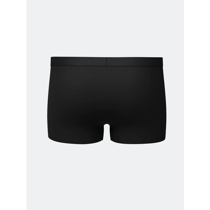 LC WAIKIKI Antrasit Standart Kalıp Pamuklu Esnek Erkek Boxer 3lü