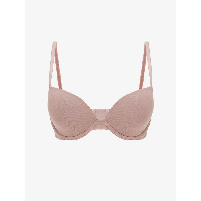 LCW DREAM Pembe Balenli Dolgusuz Tişört Sütyen