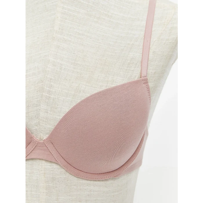 LCW DREAM Pembe Balenli Dolgusuz Tişört Sütyen