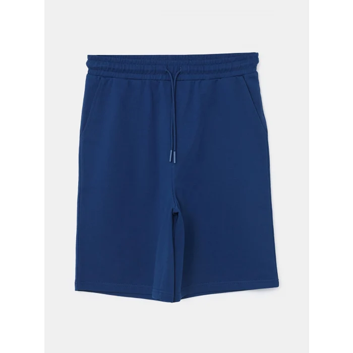 LCWAIKIKI Classic Lacivert Beli Lastikli Kadın Şort