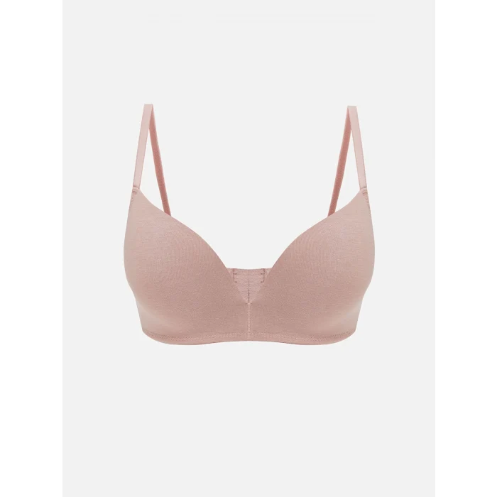 LCW DREAM Pembe Balensiz Dolgusuz Düz Üçgen Sütyen