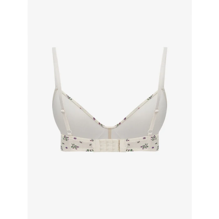 LCW DREAM Pembe Balensiz Dolgusuz Çiçekli Sütyen