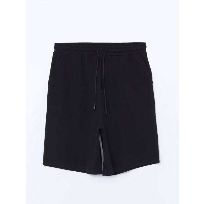 LCWAIKIKI Classic Siyah Beli Lastikli Kadın Şort