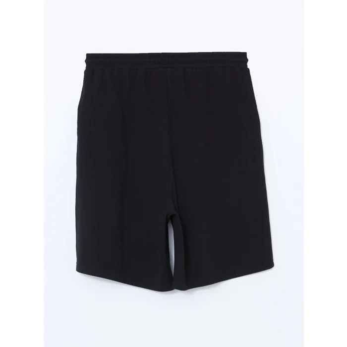 LCWAIKIKI Classic Siyah Beli Lastikli Kadın Şort