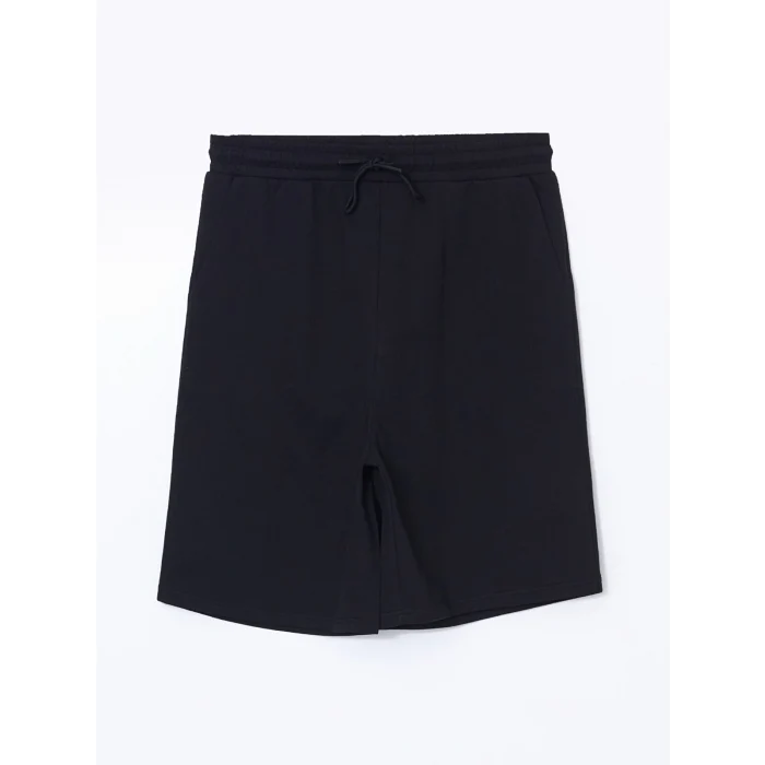 LCWAIKIKI Classic Siyah Beli Lastikli Kadın Şort