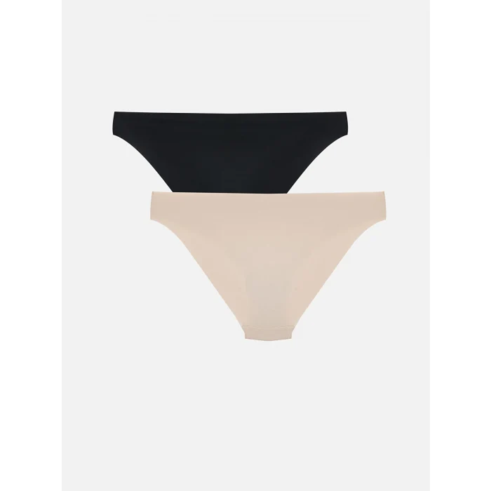 LCW DREAM Pembe Düz Bikini Külot 2li Paket