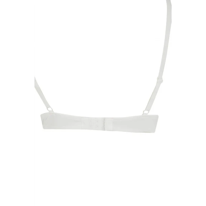 Defacto T8478 Ekru Ekstra Dolgulu Micro Ekstra Dolgulu Full Push Up Tişört Bra-Fall in Love