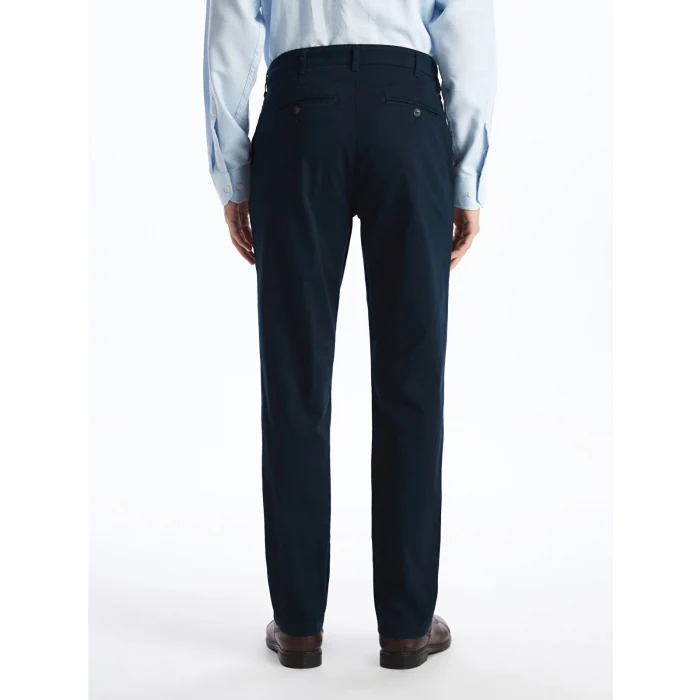 LCWAIKIKI Classic Lacivert Standart Kalıp Erkek Chino Pantolon
