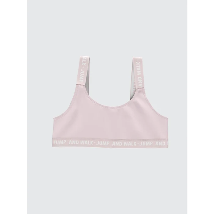 LCW Kids Pembe Baskılı Kız Çocuk Büstiyer 2li