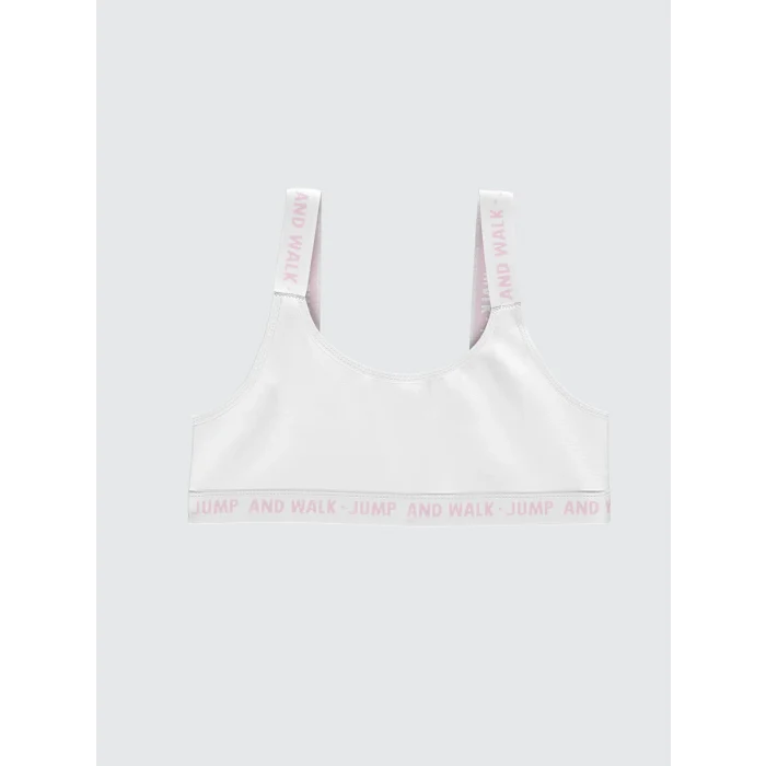 LCW Kids Pembe Baskılı Kız Çocuk Büstiyer 2li