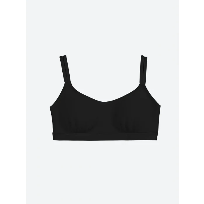 LCW Kids Siyah Basic Kız Çocuk Büstiyer