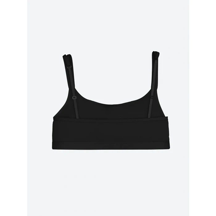 LCW Kids Siyah Basic Kız Çocuk Büstiyer