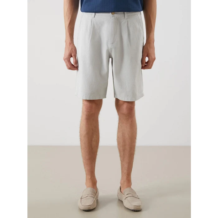 LCW Vision Bej Standart Kalıp Erkek Şort