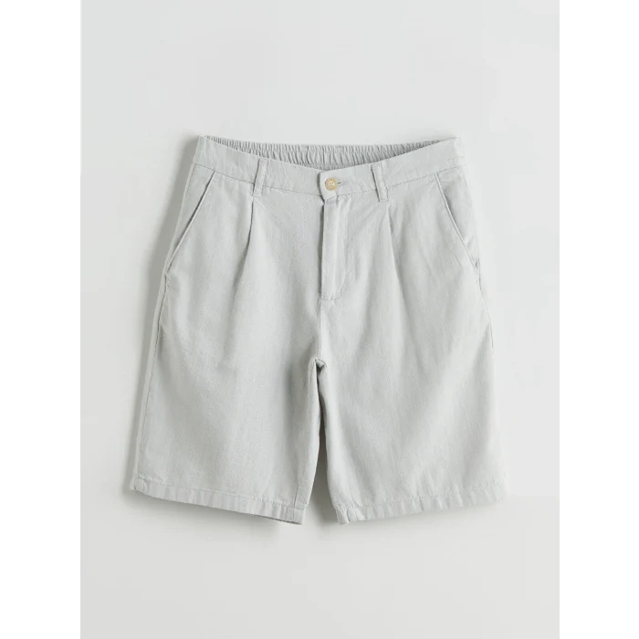 LCW Vision Bej Standart Kalıp Erkek Şort