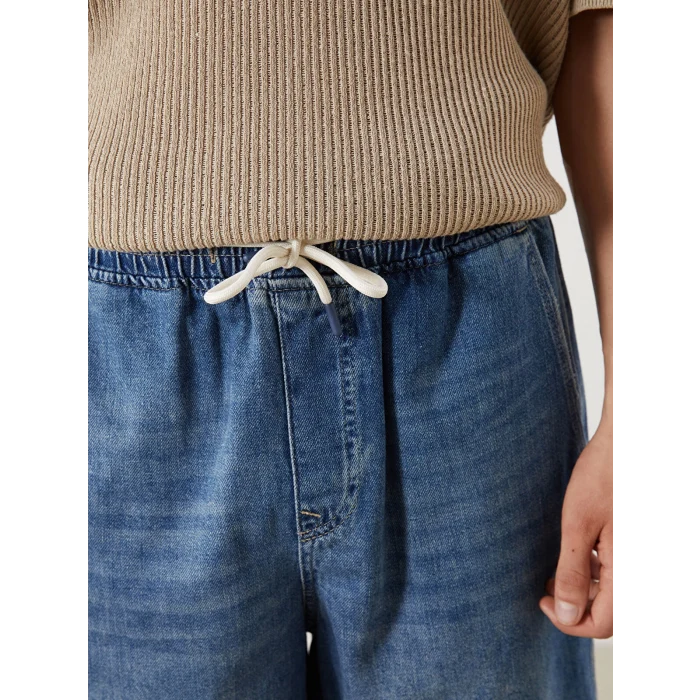 LCW Jeans Indigo Rahat Kalıp Erkek Jean Şort