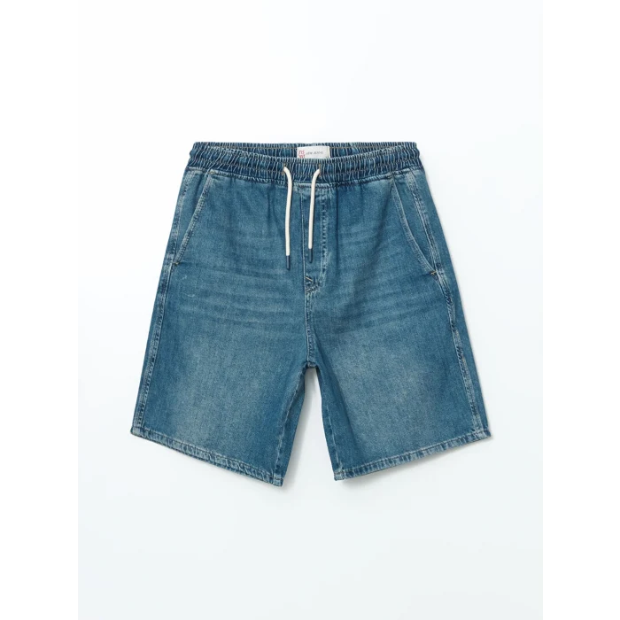 LCW Jeans Indigo Rahat Kalıp Erkek Jean Şort