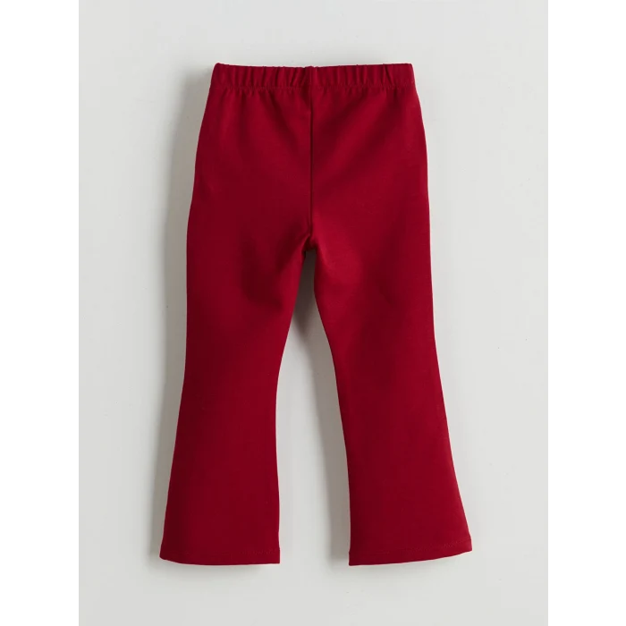 LCW Kids Ekru Kurdele Kız Çocuk Sweatshirt ve Tayt 2li