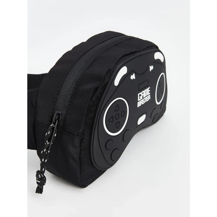 LCW ACCESSORIES Siyah Baskılı Erkek Çocuk Bel Çantası