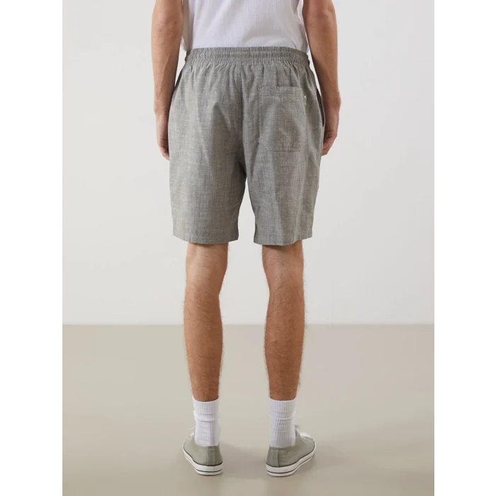 XSIDE Haki Standart Kalıp Poplin Erkek Şort