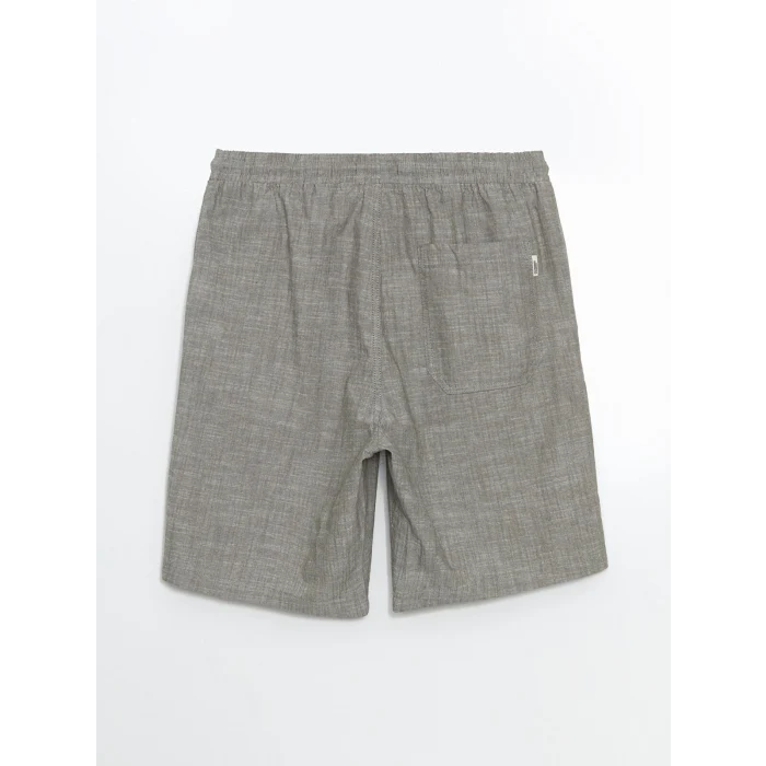 XSIDE Haki Standart Kalıp Poplin Erkek Şort