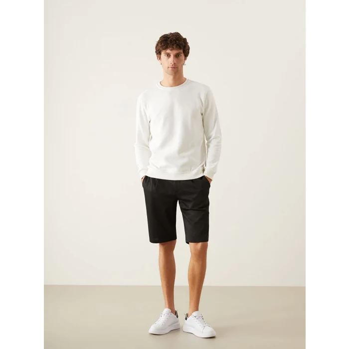 SOUTHBLUE Siyah Standart Kalıp Erkek Şort