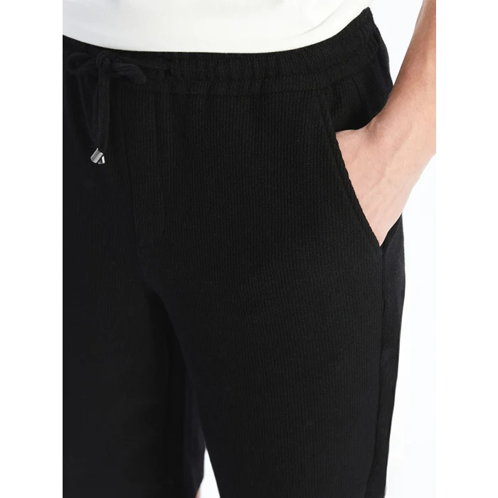 LCW Vision Siyah Standart Kalıp Erkek Şort