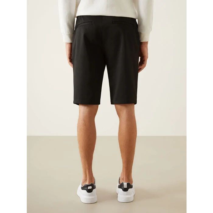 SOUTHBLUE Siyah Standart Kalıp Erkek Şort