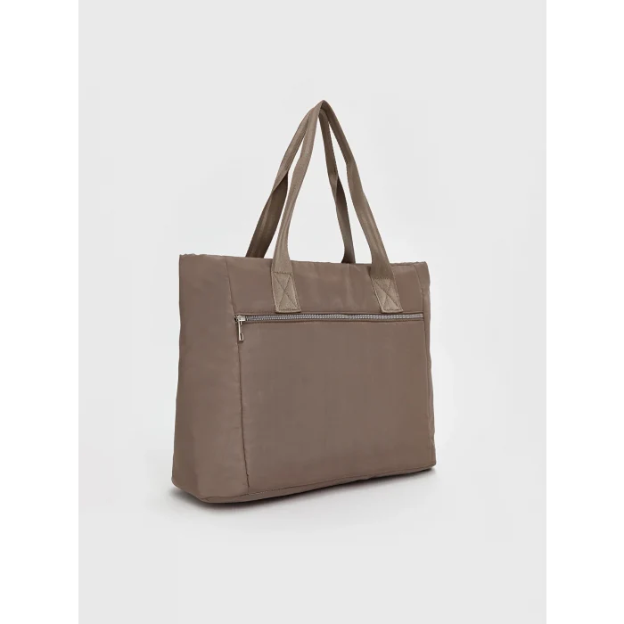 LCW ACCESSORIES Kahverengi Fermuarlı Kadın Kol Çantası