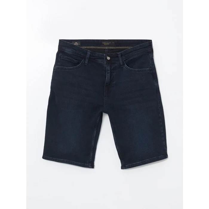 LCW Jeans Indigo Slim Fit Erkek Jean Şort
