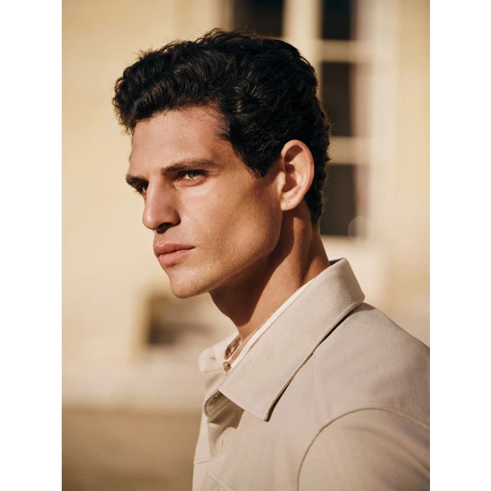 SOUTHBLUE Bej Regular Fit Uzun Kollu Erkek Gömlek Ceket