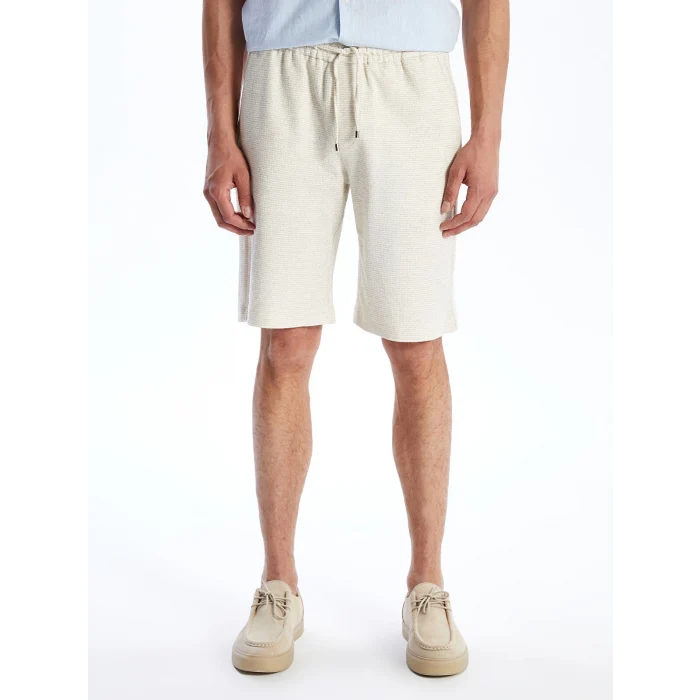 LCW Vision Bej Standart Kalıp Erkek Şort