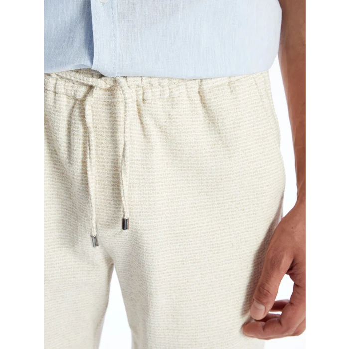 LCW Vision Bej Standart Kalıp Erkek Şort