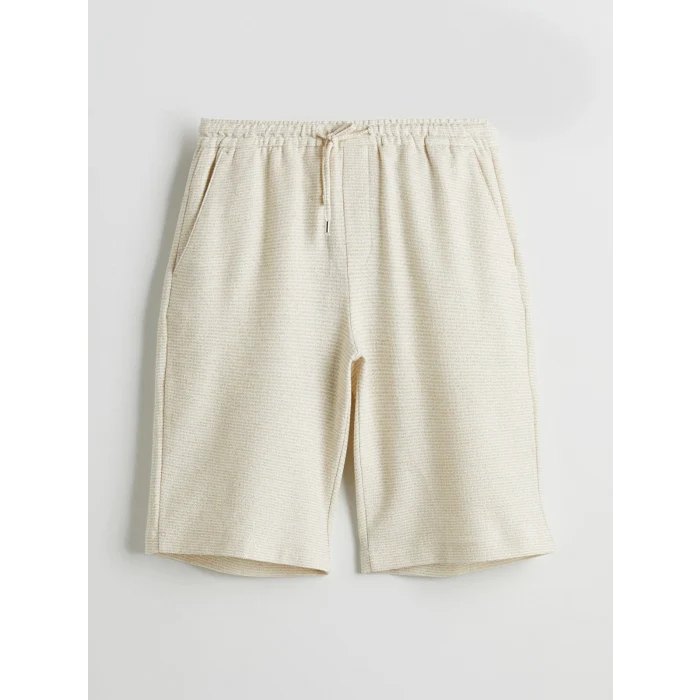 LCW Vision Bej Standart Kalıp Erkek Şort