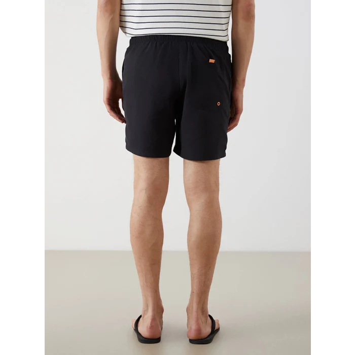 SOUTHBLUE Siyah Kısa Boy Basic Erkek Deniz Şortu