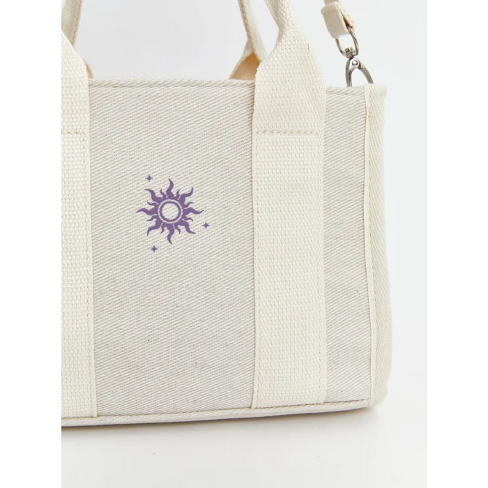 LCW ACCESSORIES Ekru Çıkarılabilir Askılı Kız Çocuk Omuz Çantası