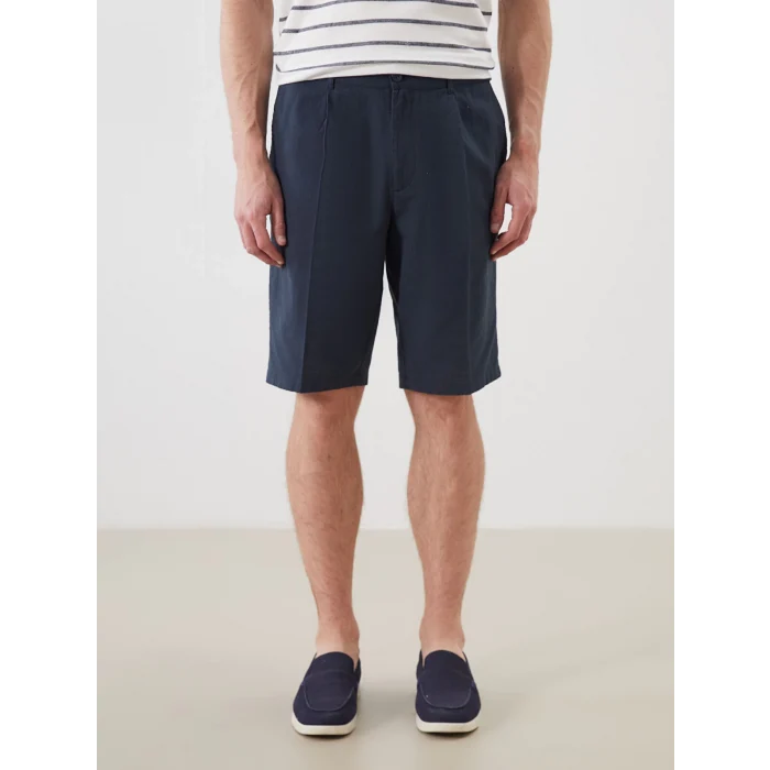 SOUTHBLUE Petrol Standart Kalıp Poplin Erkek Şort