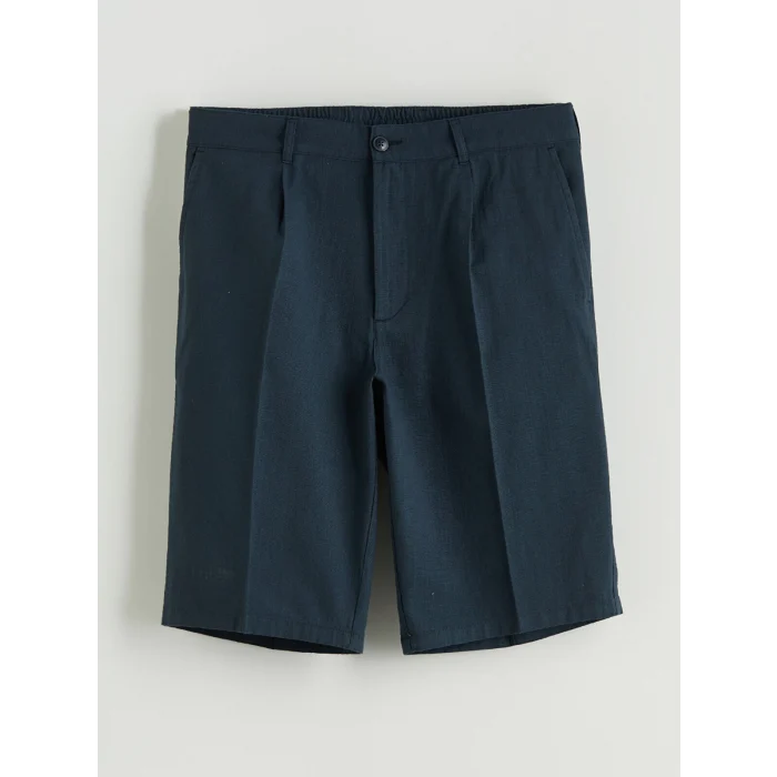 SOUTHBLUE Petrol Standart Kalıp Poplin Erkek Şort