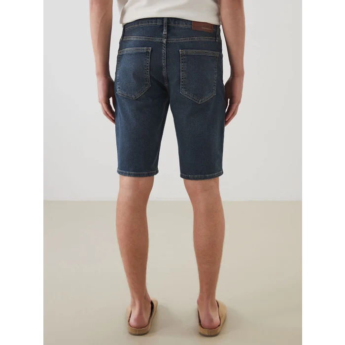 LCW Jeans Yeşil Standart Kalıp Erkek Jean Şort