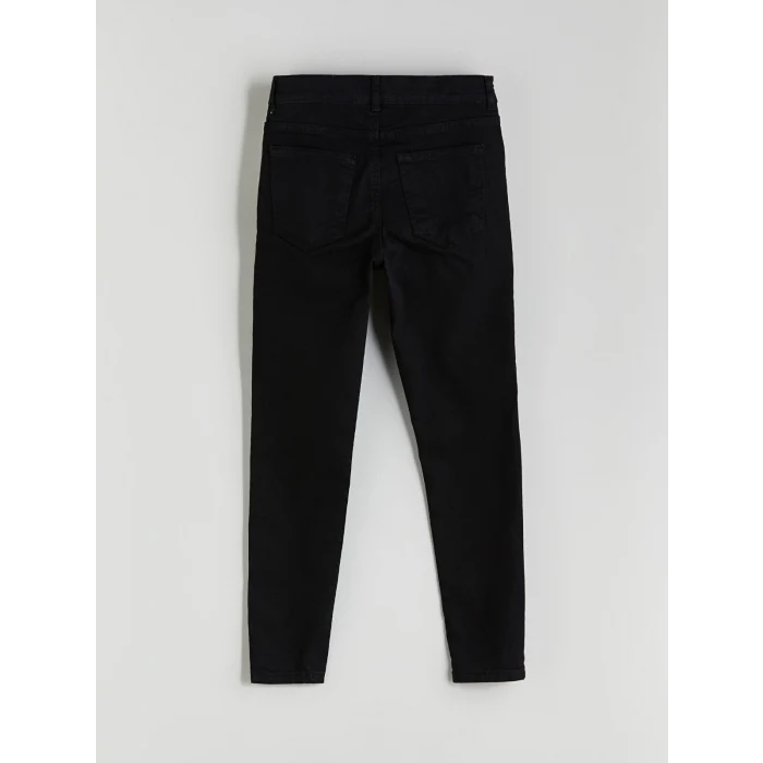 LCW Kids Siyah Super Skinny Fit Erkek Çocuk Jean Pantolon